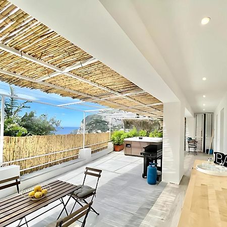 Casa Nannina - Seaview Terrace With Jacuzzi In Capriアパートメント エクステリア 写真