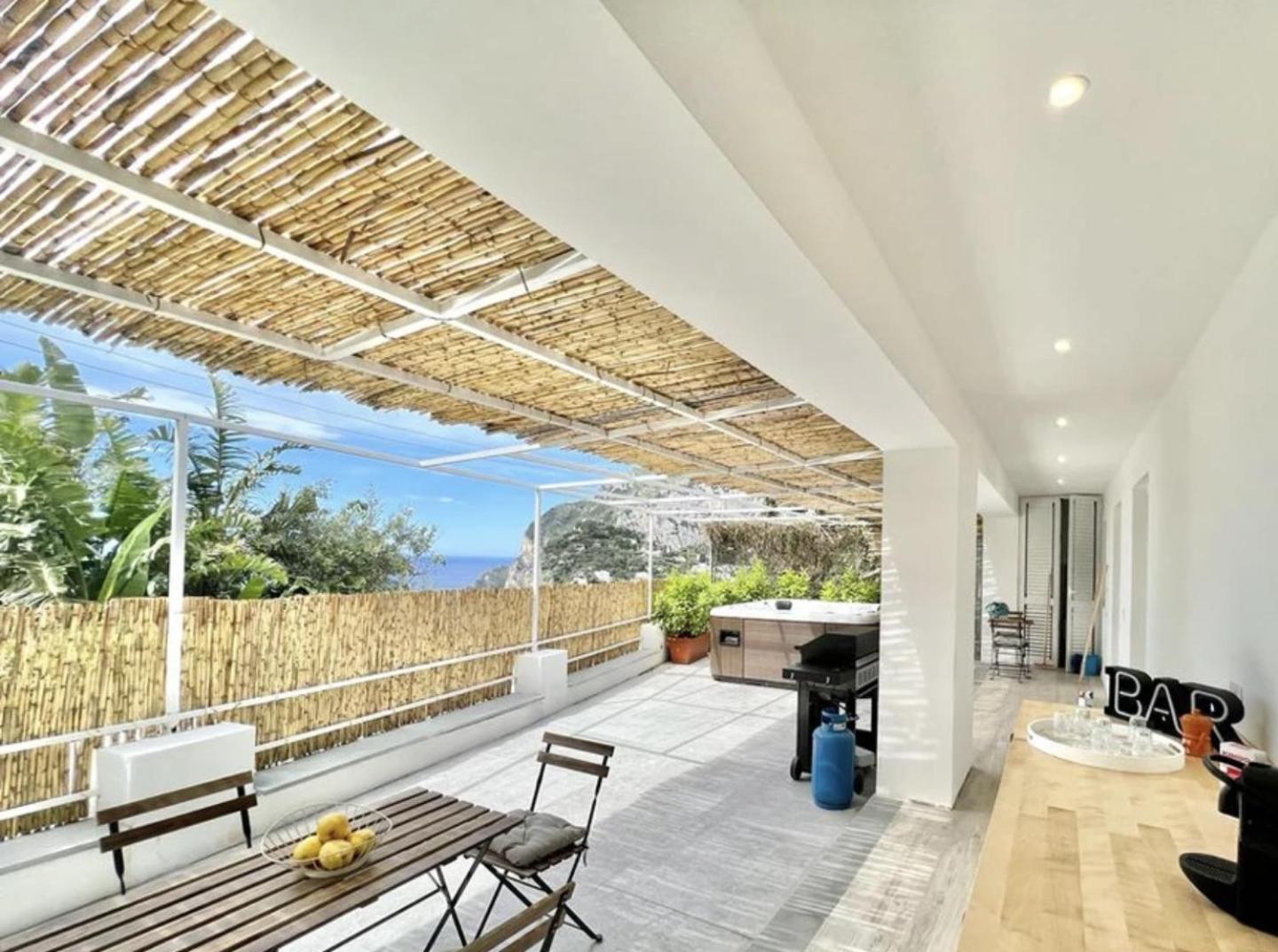 Casa Nannina - Seaview Terrace With Jacuzzi In Capriアパートメント 部屋 写真